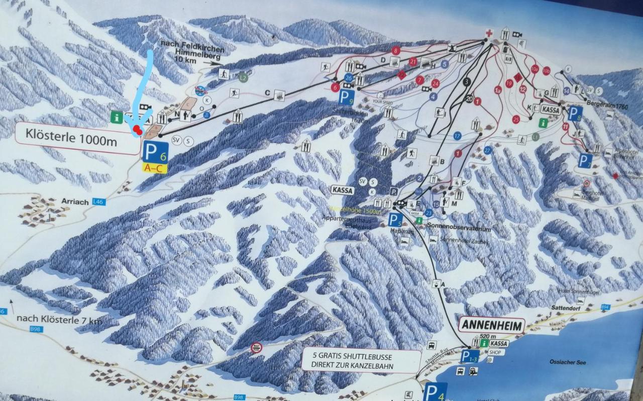 Appartement Vidmar-Ferienglueck Arriach Dış mekan fotoğraf